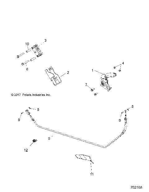 BRAKES, PARK BRAKE - G21GAB99CM/FM (702168)
