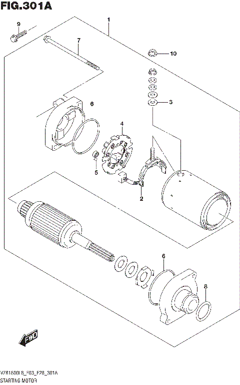 STARTING MOTOR