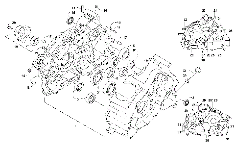 CRANKCASE ASSEMBLY [301477]
