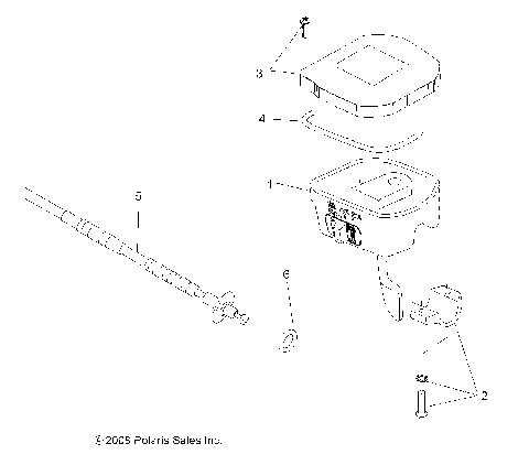 STEERING, CONTROLS, THROTTLE ASM. and CABLE - A15SYE85FS (49ATVCONTROLS09SPXPEPS850)