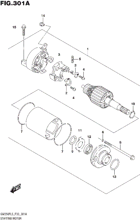 STARTING MOTOR