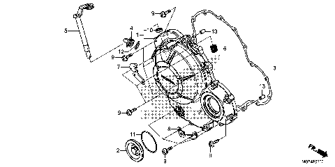 RIGHT CRANKCASE COVER