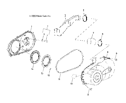 CLUTCH, COVER - R07RH50AF/AR/AT (4999203249920324D01)