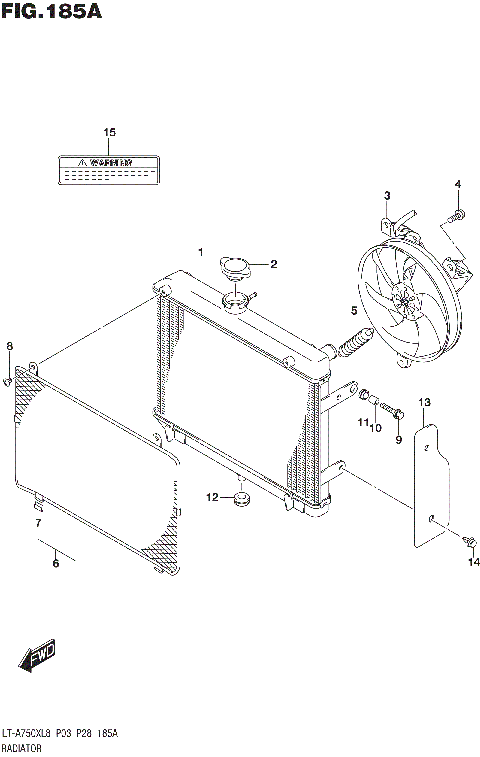 RADIATOR (LT-A750XL8 P03)