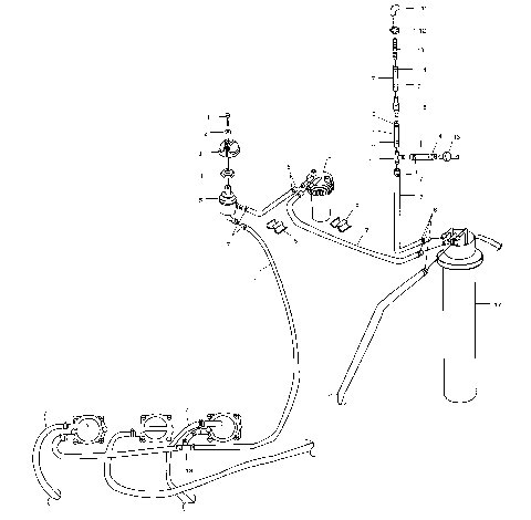 FUEL SYSTEM - B995095 (4951455145A013)