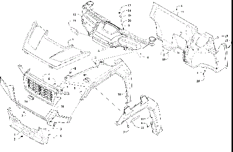 FRONT BODY ASSEMBLY [304434]