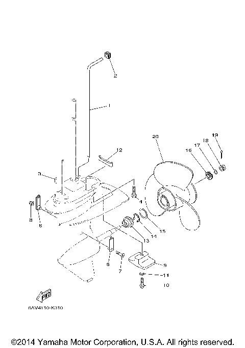 LOWER CASING DRIVE 2