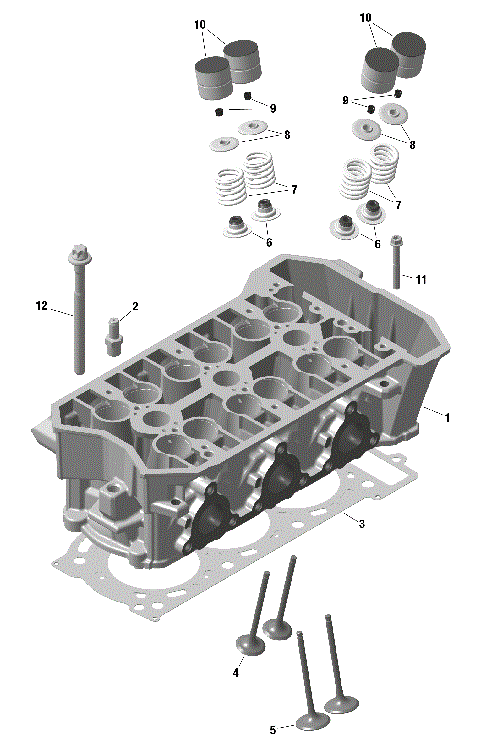 01- ROTAX - Cylinder Head