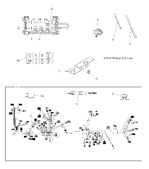 ELECTRICAL, HARNESS - A11DX85FF (49ATVHARNESS11SPTRGEPS850I)