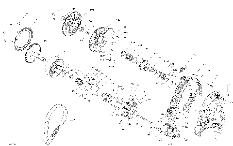 05- Pulley MXZ - 600 CARB