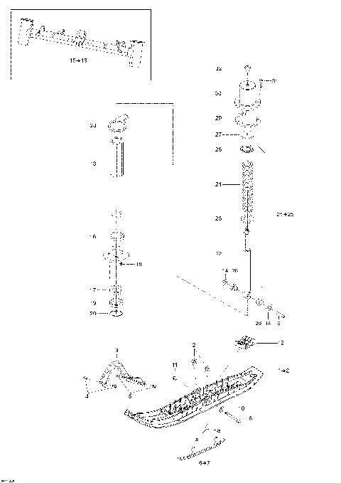 07- Front Suspension And Ski