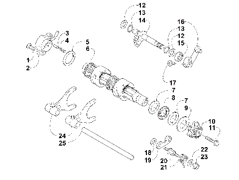 GEAR SHIFTING ASSEMBLY [94137]