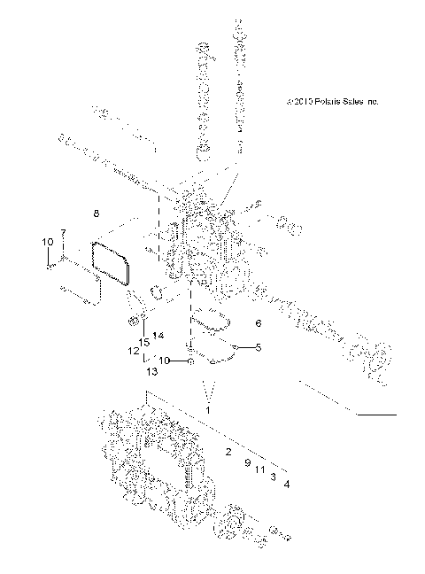 ENGINE, FUEL INJECTION PUMP - R14WH9EMD (49RGRFUELINJECT11DCREW)