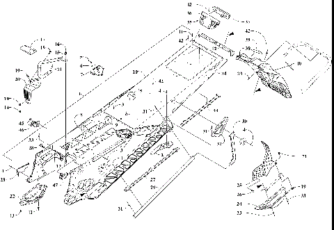 TUNNEL AND SNOWFLAP ASSEMBLY [108868]