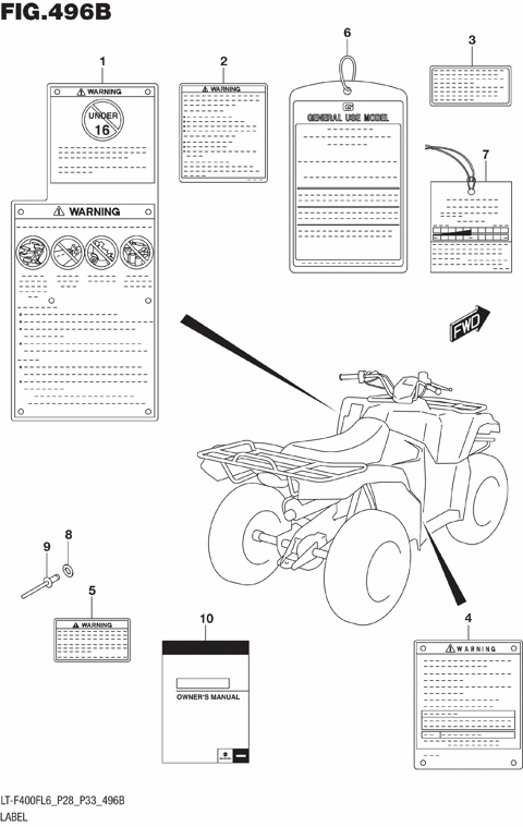 LABEL (LT-F400FL6 P33)