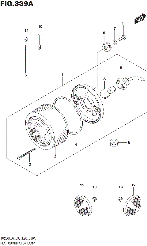 REAR COMBINATION LAMP