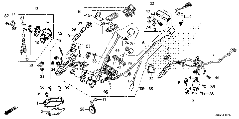 WIRE HARNESS@FOB KEY