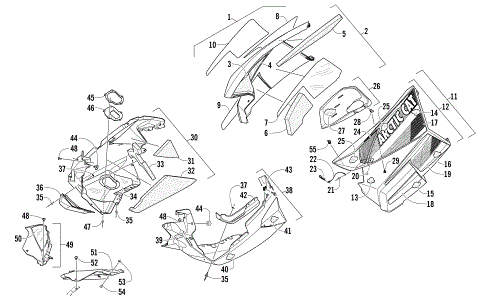 SKID PLATE AND SIDE PANEL ASSEMBLY