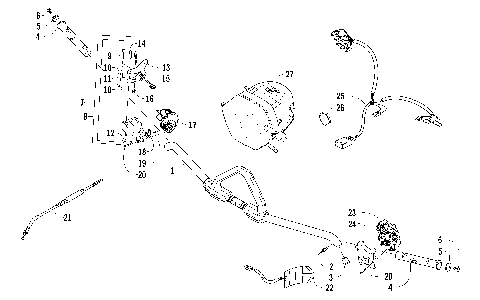 HANDLEBAR AND CONTROLS [98259]