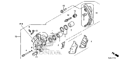 FRONT BRAKE CALIPER (1)