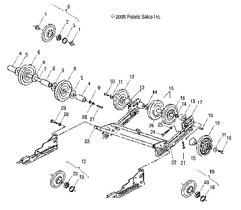 SUSPENSION EXTENSION - S07SU4BS/BE (49SNOWSUSPEXT07WIDE)