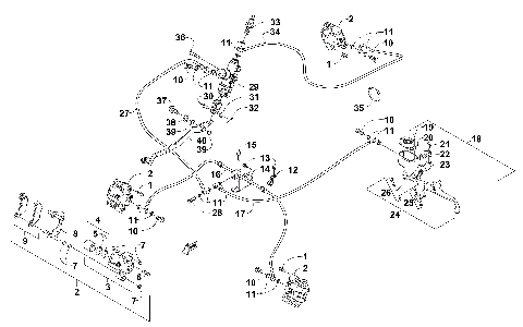 HYDRAULIC BRAKE ASSEMBLY [100375]