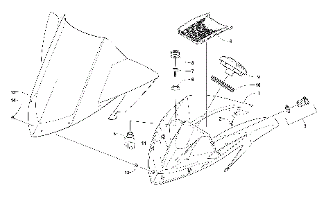 WINDSHIELD AND INSTRUMENTS ASSEMBLIES [104500]