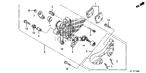 PARKING BRAKE CALIPER