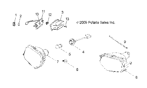 ELECTRICAL, HEADLIGHTS and TAILLIGHTS - A10VA17AA/AD (49RGRTAILLAMPS10RZR170)