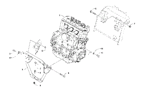 ENGINE AND RELATED PARTS [105436]