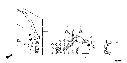 PEDAL@KICK STARTER ARM