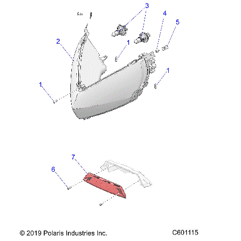 ELECTRICAL, HEADLIGHT and TAILLIGHT - S20CFE5BSL (C601115)