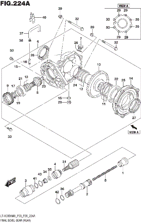 FINAL BEVEL GEAR (REAR)