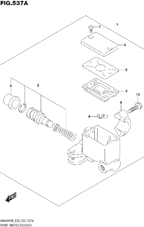 FRONT MASTER CYLINDER