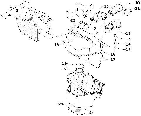 AIR INTAKE ASSEMBLY [106790]