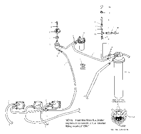 FUEL SYSTEM - W015199D (4964836483A010)