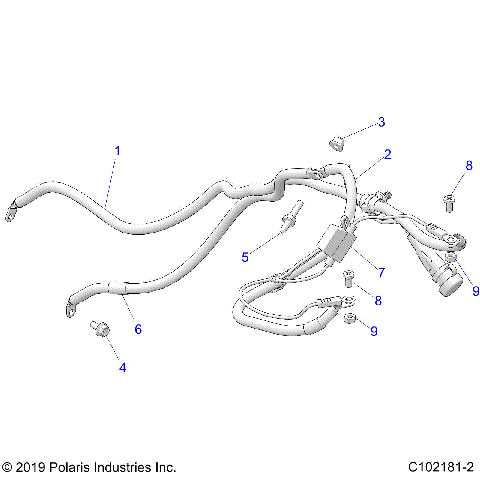 ELECTRICAL, BATTERY CABLE - A21SLE95FG/S95CG/S95FG/EG (C102181-2)