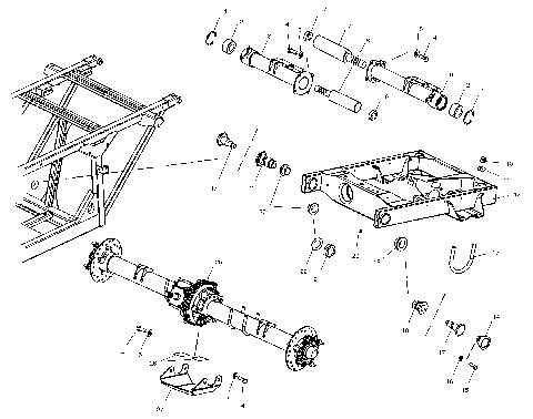 SWING ARM - C10RB42AA (4976407640C03)