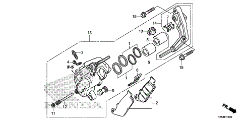 FRONT BRAKE CALIPER (1)