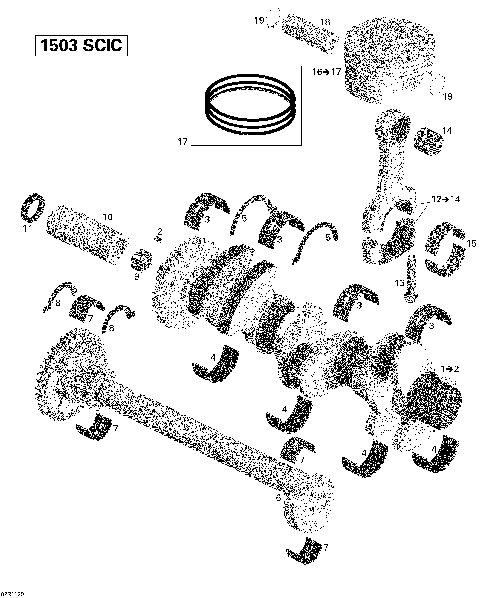 01- Crankshaft, Pistons And Balance Shaft