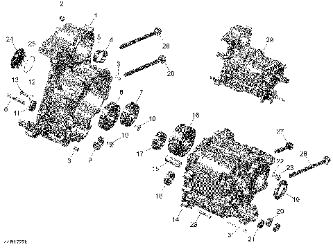 01- Gearbox Housing - SM6