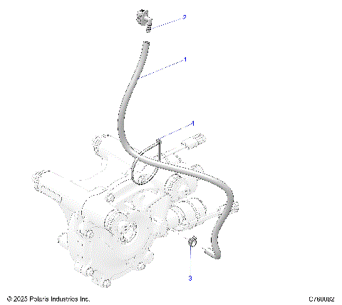 DRIVE TRAIN, GEARCASE VENTING, FRONT - Z26RRE2KAL (C760082)