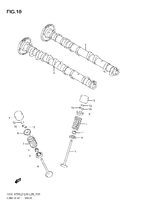 CAM SHAFT - VALVE