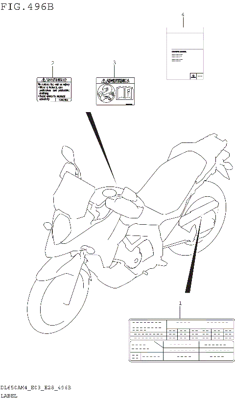 LABEL (DL650AM4 E28)