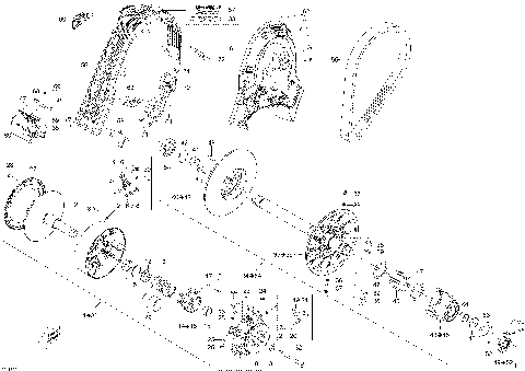 05- Pulley System 600HO E-TEC