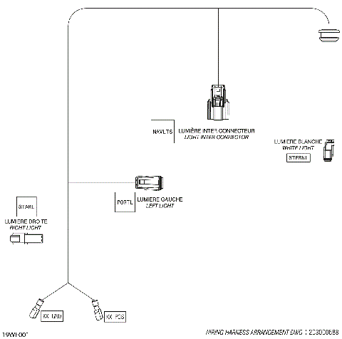 08- ELECTRIC - Accessory Lighting Wiring Harness - 278003907