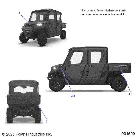 BODY, DECALS, GRAPHIC - R26M4U57Z5/B5/Z6/B6