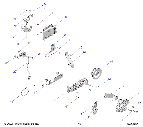 ELECTRICAL, WIRE HARNESS COMPONENTS - R23RSF99AY (C730912)