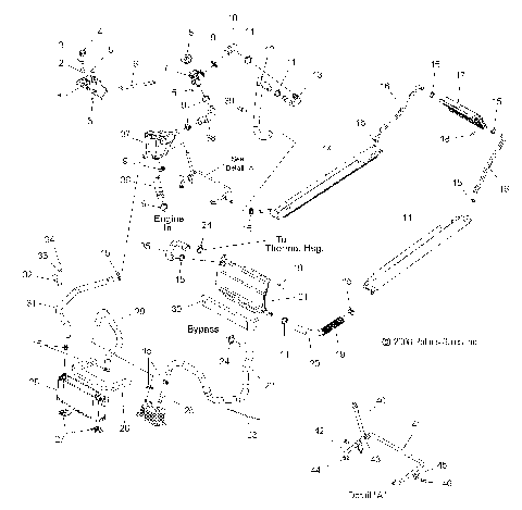 ENGINE, COOLING SYSTEM - S09PT7ES/EE/FS (49SNOWCOOLING09FSTRG)
