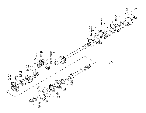 SECONDARY DRIVE ASSEMBLY [87576]